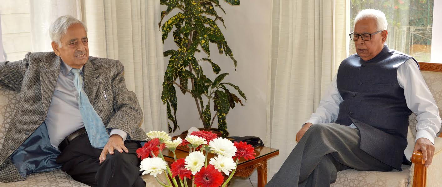 CM meets Governor to discuss local bodies polls